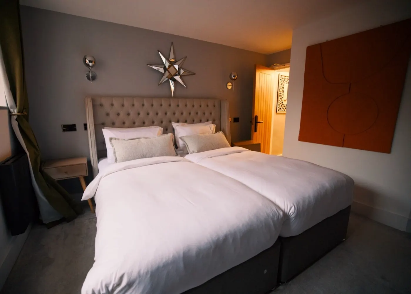 Twin Bedroom at City Rooms by Hiive, Worcester